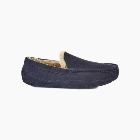 UGG Ascot Navy Slippers for Men (DHFT15376)